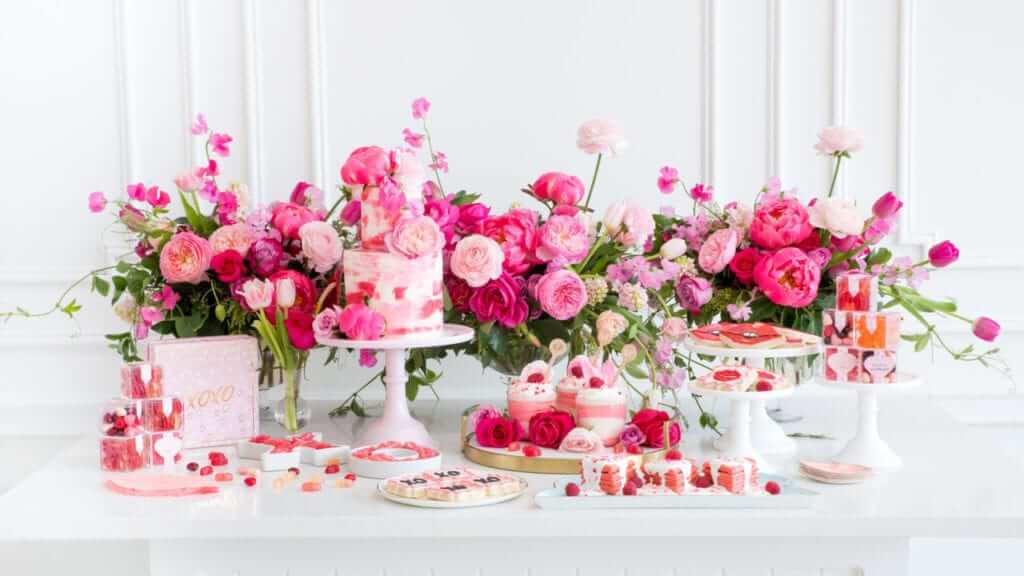 Beautiful Valentine's Day party decorations