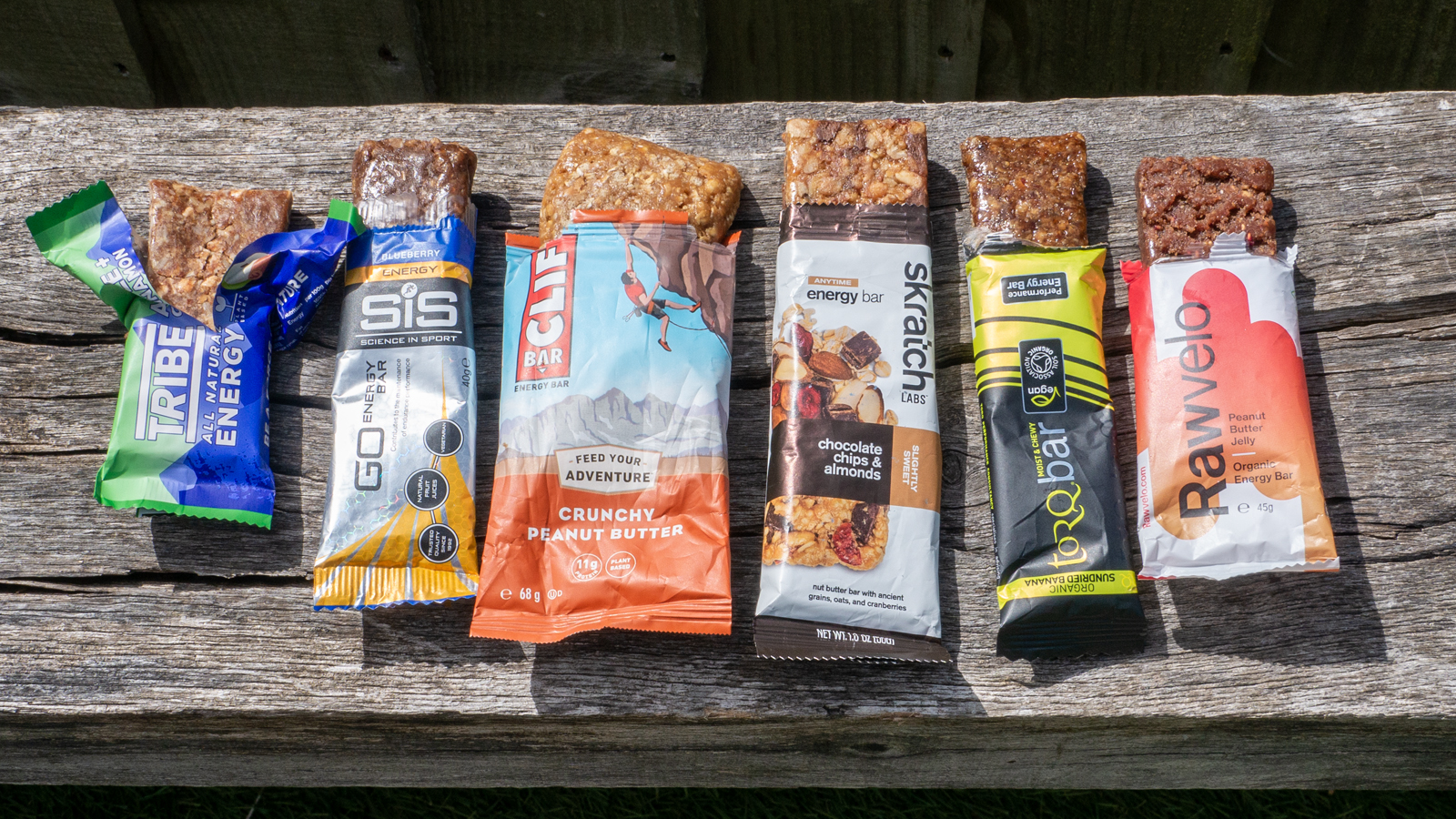 Walking Snacks and Energy Bars