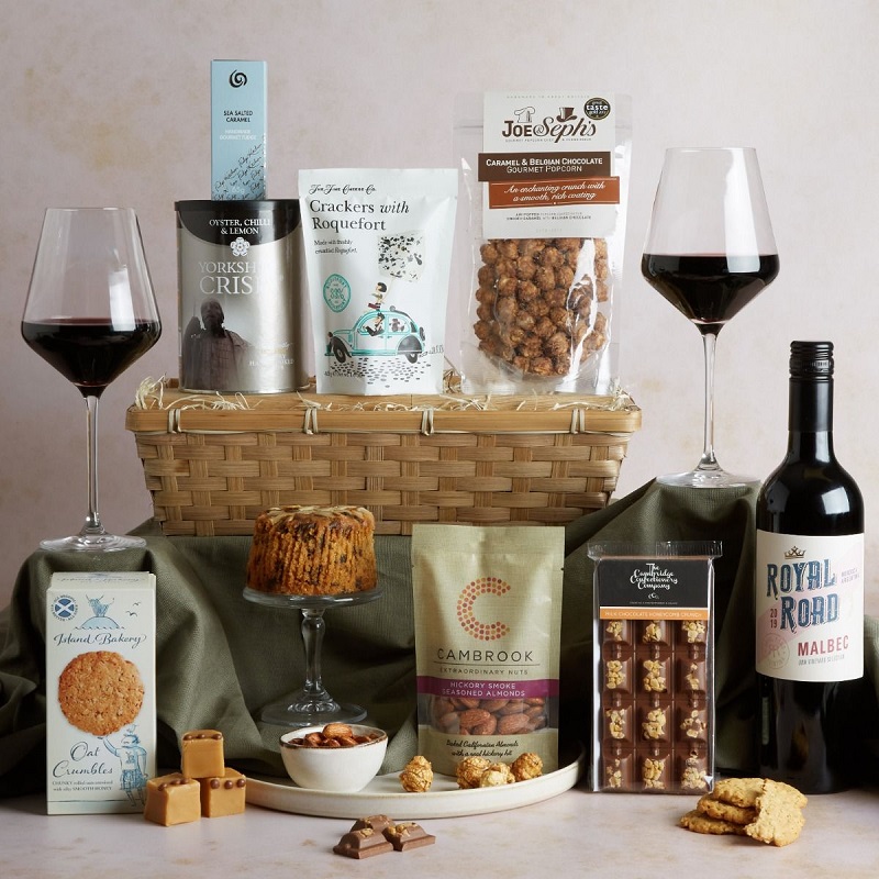 Gourmet Food and Wine Basket