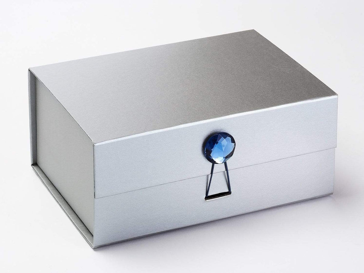 Sapphire-Embedded Keepsake Box