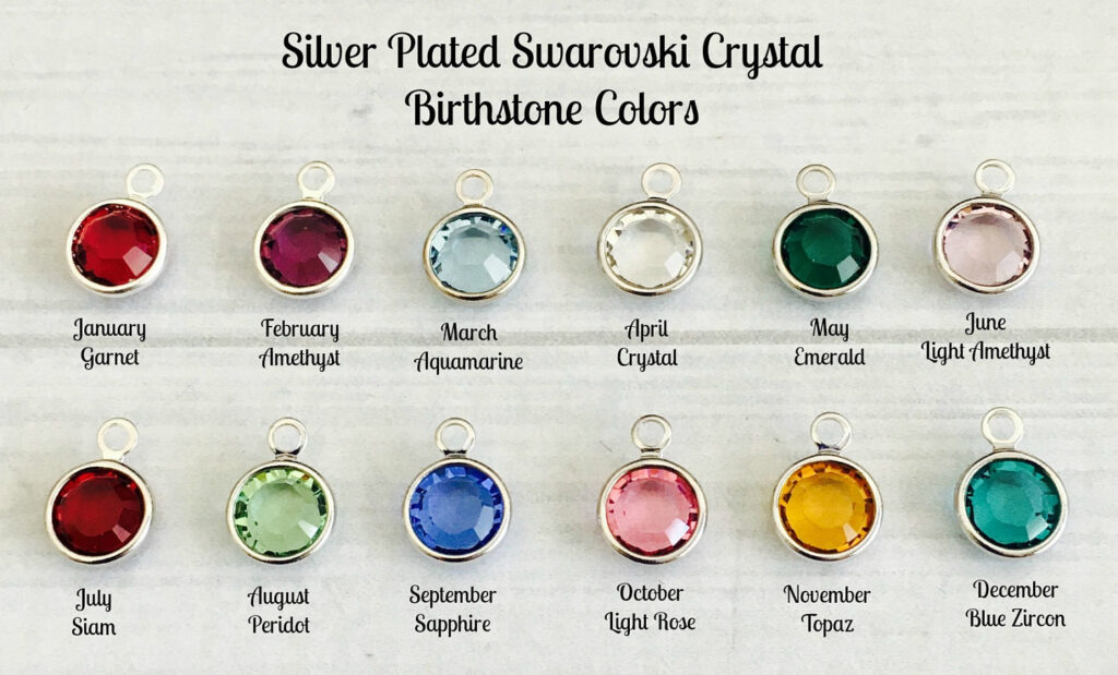 Birthstone Memorial Jewelry