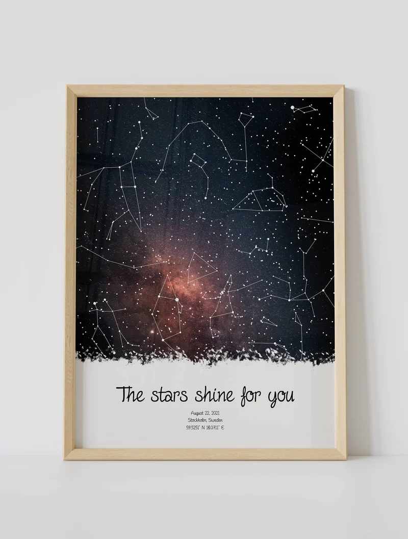 Customized Star Map