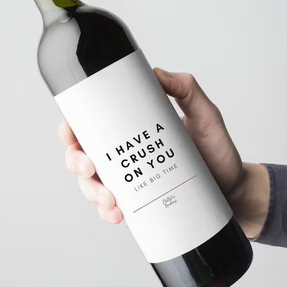 Hilarious Anniversary Wine Labels