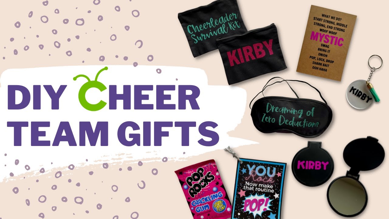 DIY Cheer Team Gifts Ideas