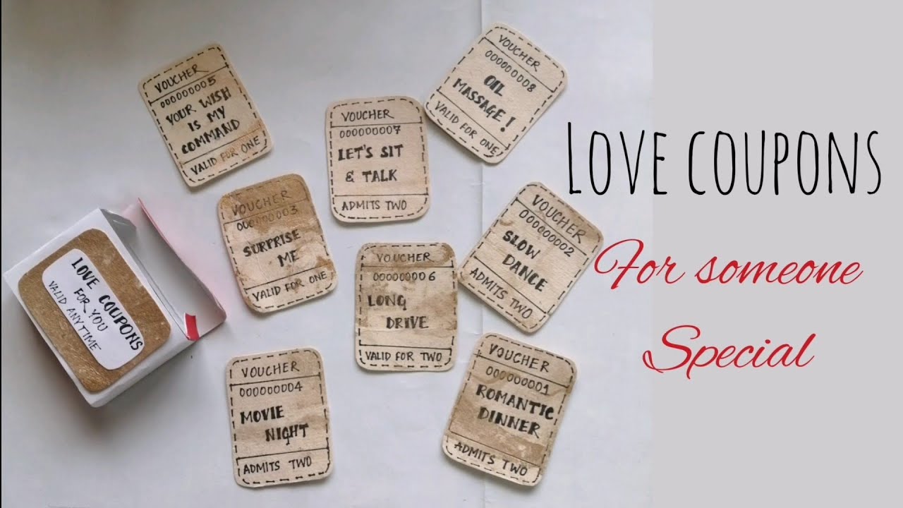 Handmade Love Coupons