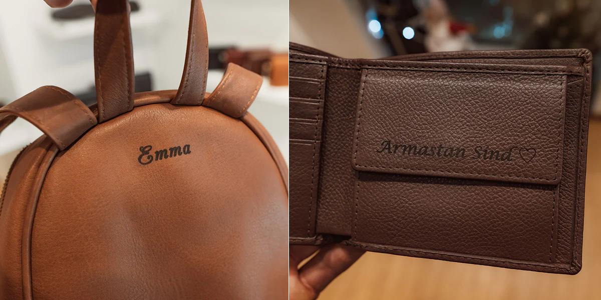 Personalized Leather Products