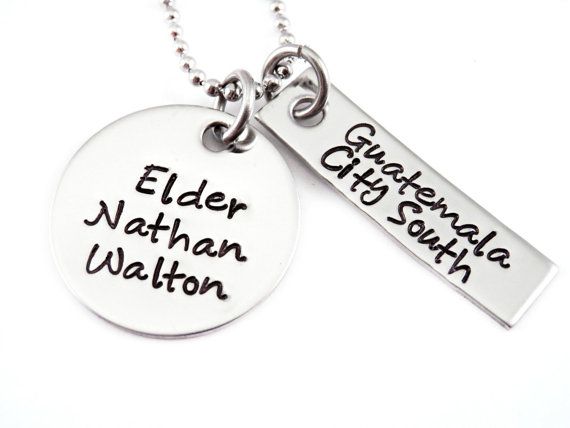 Custom Missionary Name Necklace